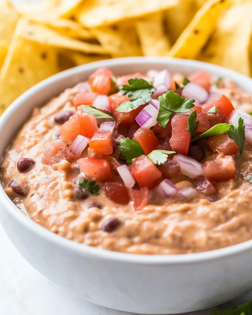 Homemade Bean Dip