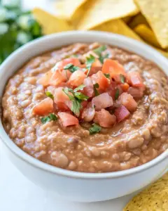 Homemade Bean Dip