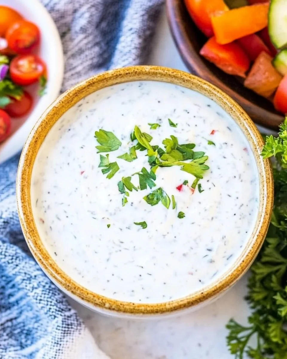 Homemade Buttermilk Ranch Dressing Recipe