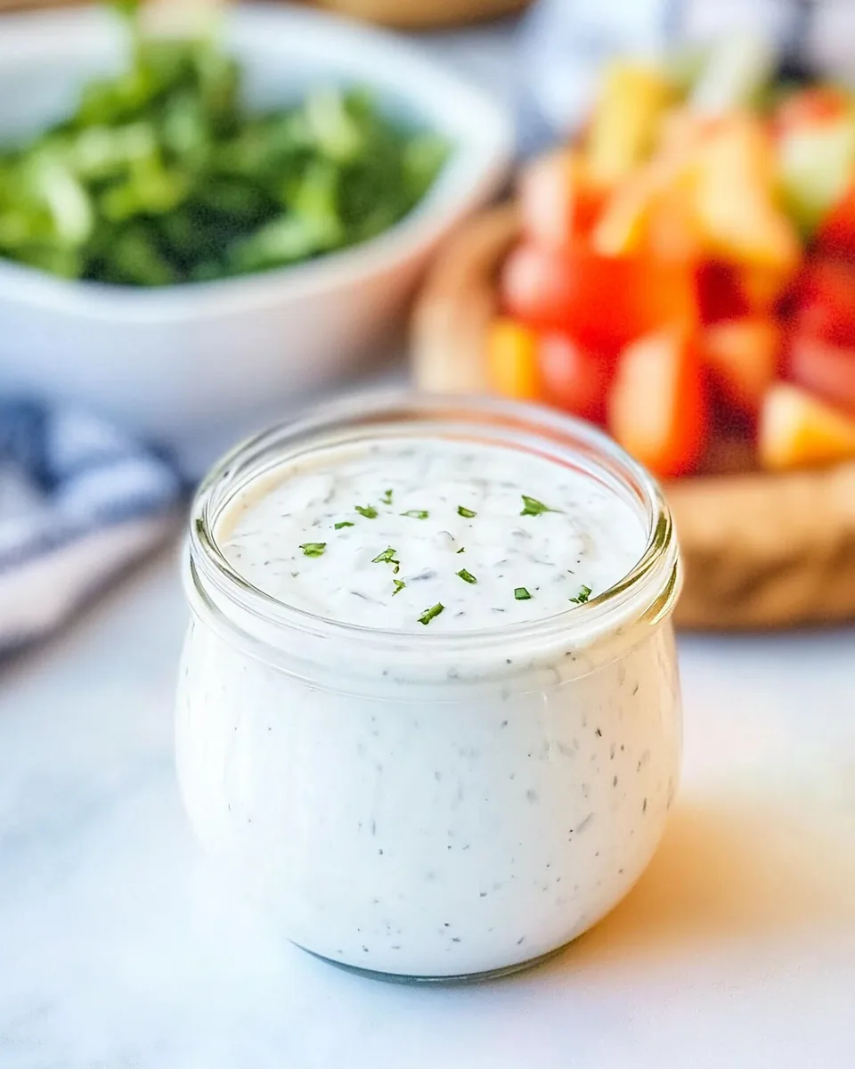 Homemade Buttermilk Ranch Dressing Recipe