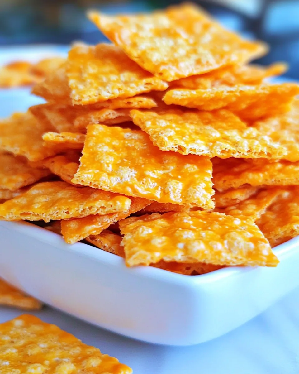 Homemade Cheez Its
