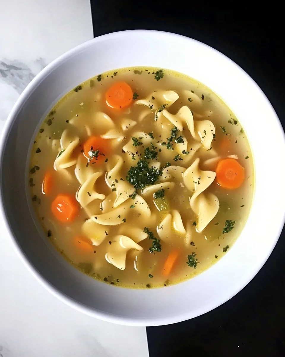 Homemade Chicken Noodle Soup
