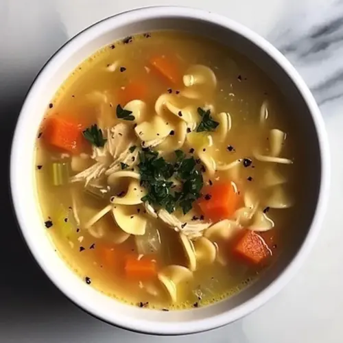 Homemade Chicken Noodle Soup