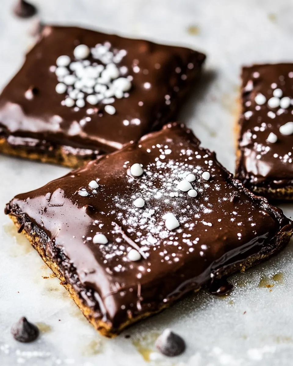 Homemade Chocolate Fudge Pop Tarts