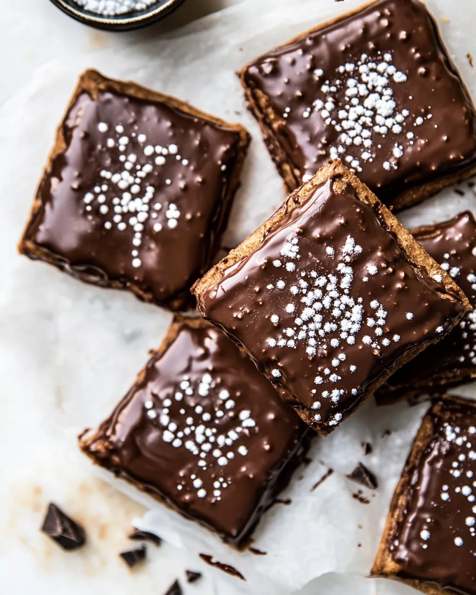 Homemade Chocolate Fudge Pop Tarts