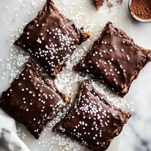 Homemade Chocolate Fudge Pop Tarts