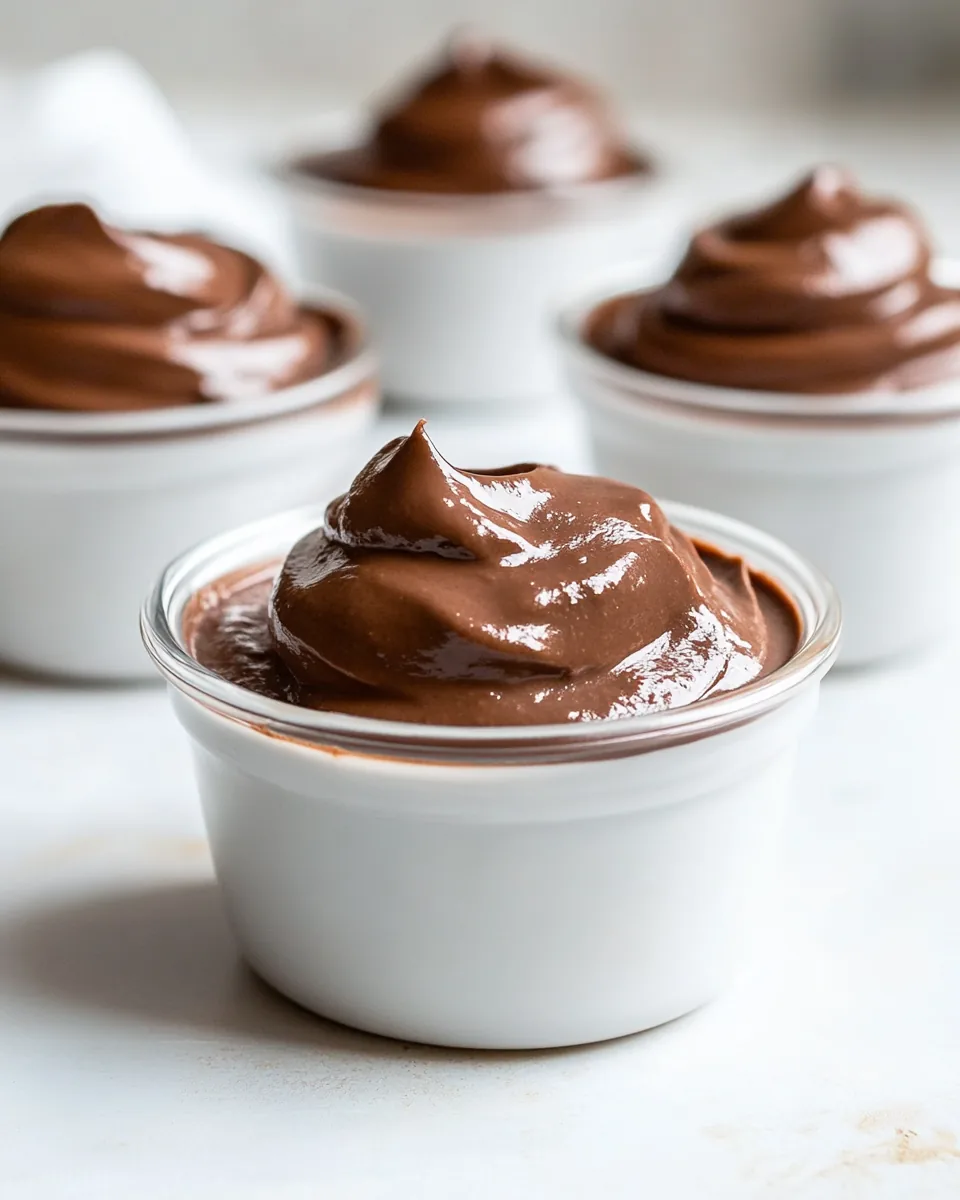 Homemade Chocolate Pudding