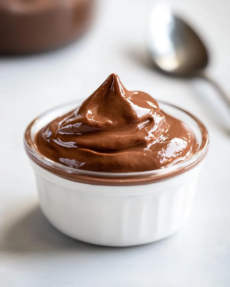 Homemade Chocolate Pudding