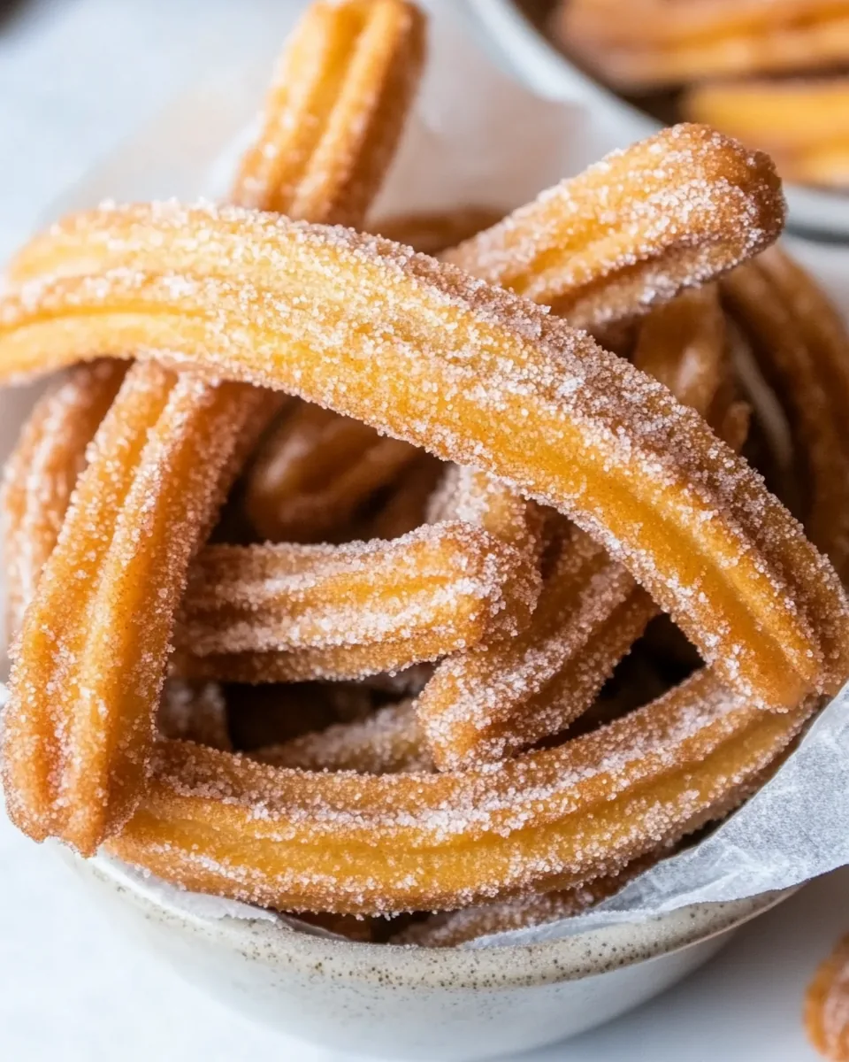 Homemade Churros Recipe