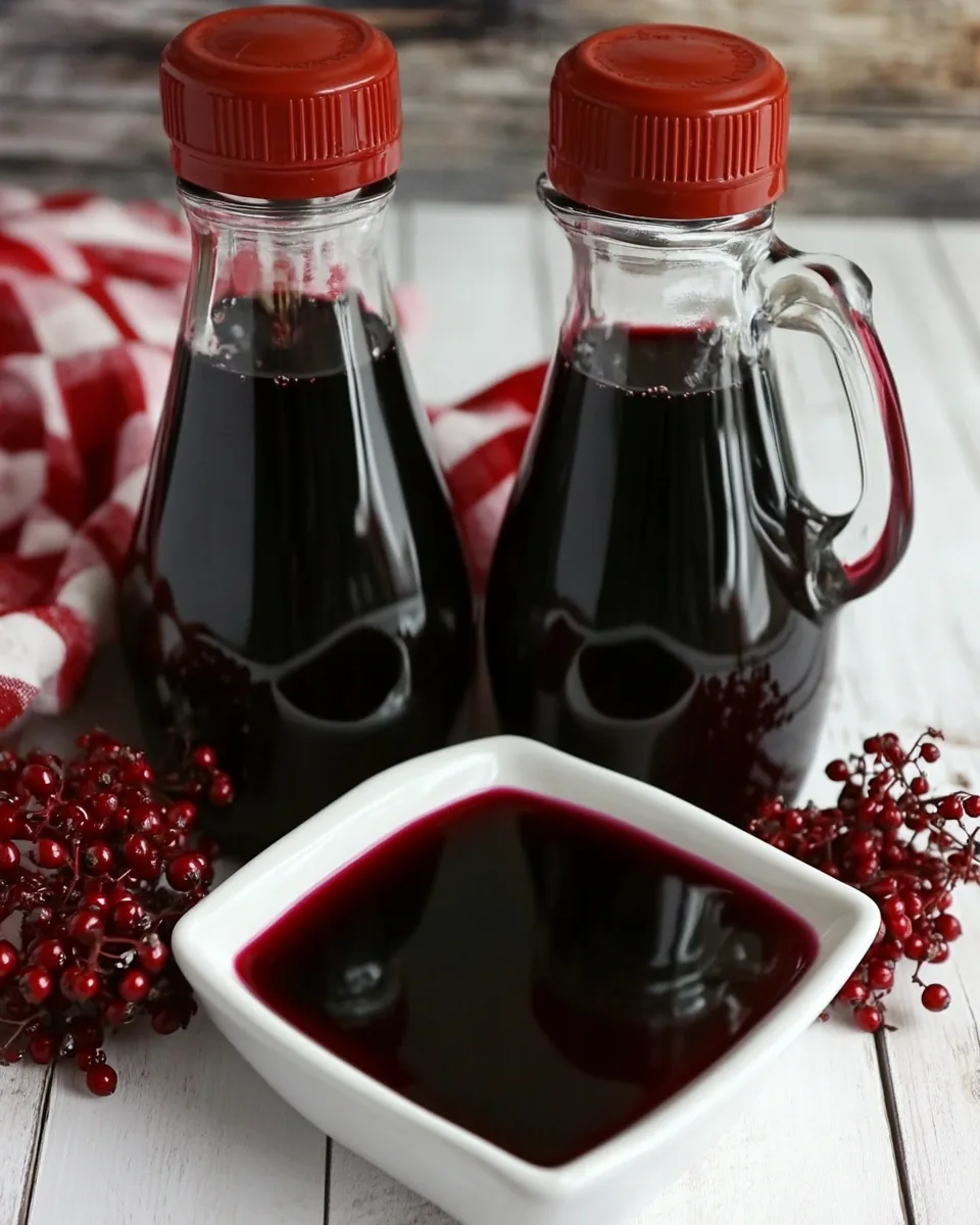 Homemade Elderberry Syrup