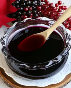 Homemade Elderberry Syrup