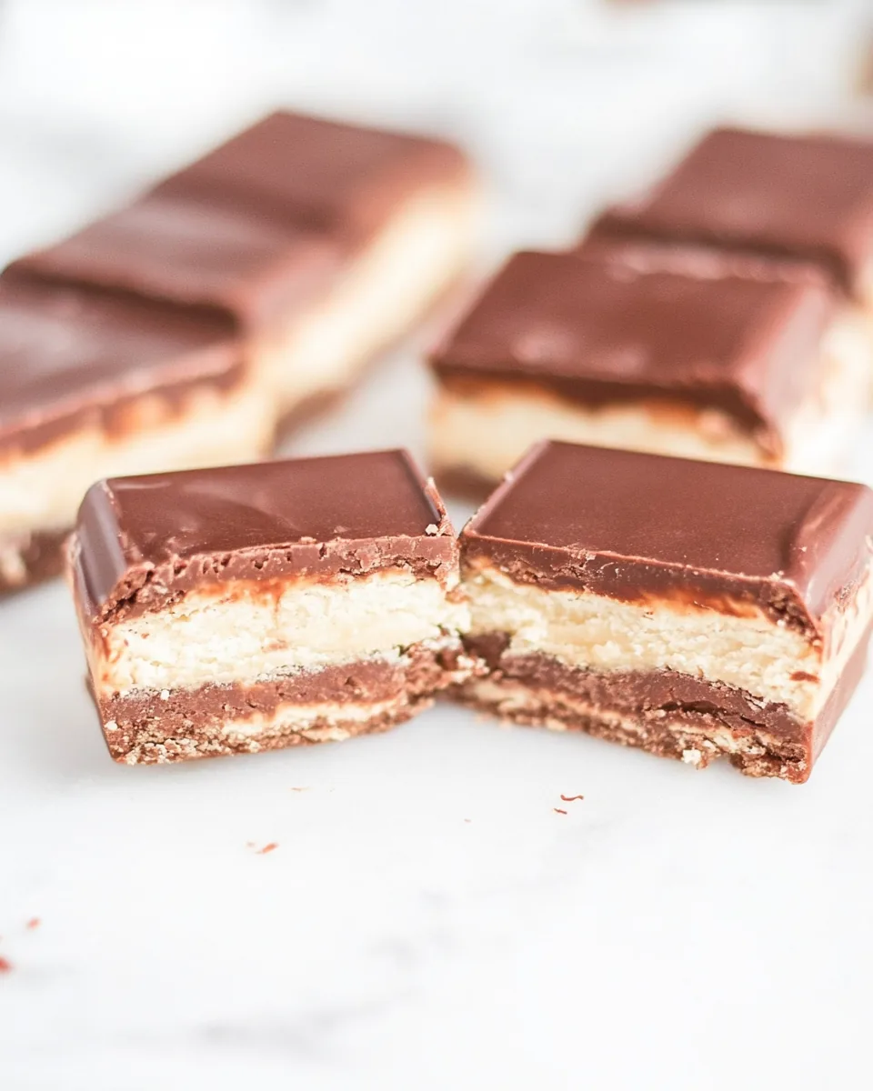 Homemade Kit Kat Bars