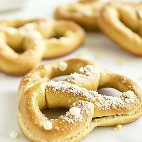 Homemade Mall Style Pretzels