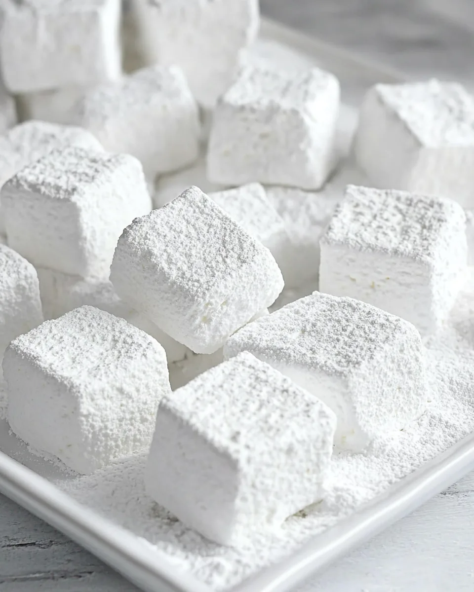 Homemade Marshmallow Recipe
