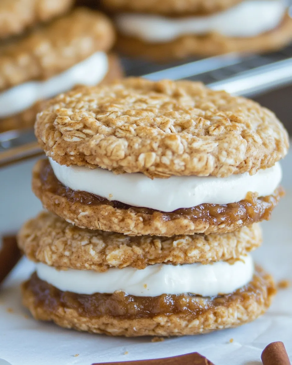 Homemade Oatmeal Creme Pies