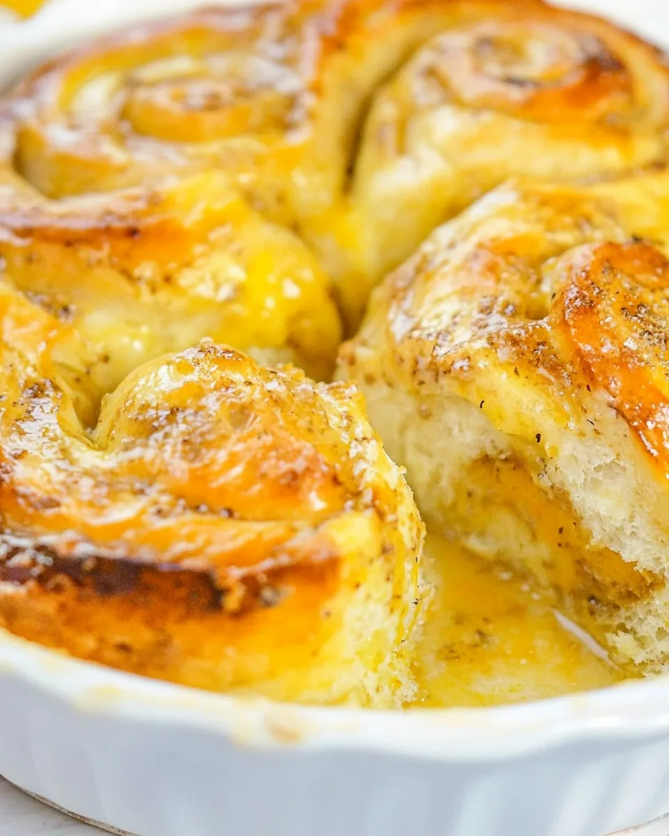 Homemade Orange Sweet Rolls