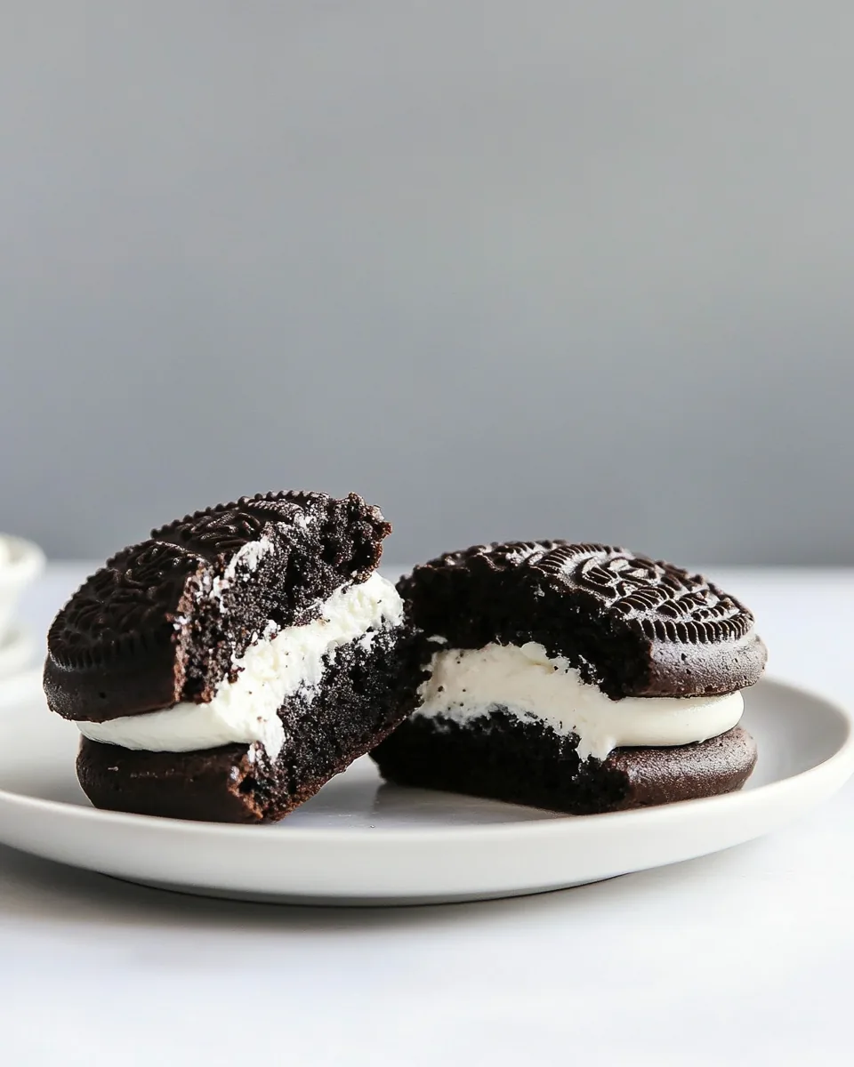 Homemade Oreo Cakesters