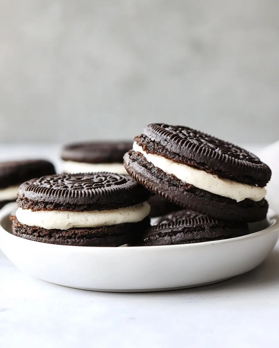 Homemade Oreo Cakesters