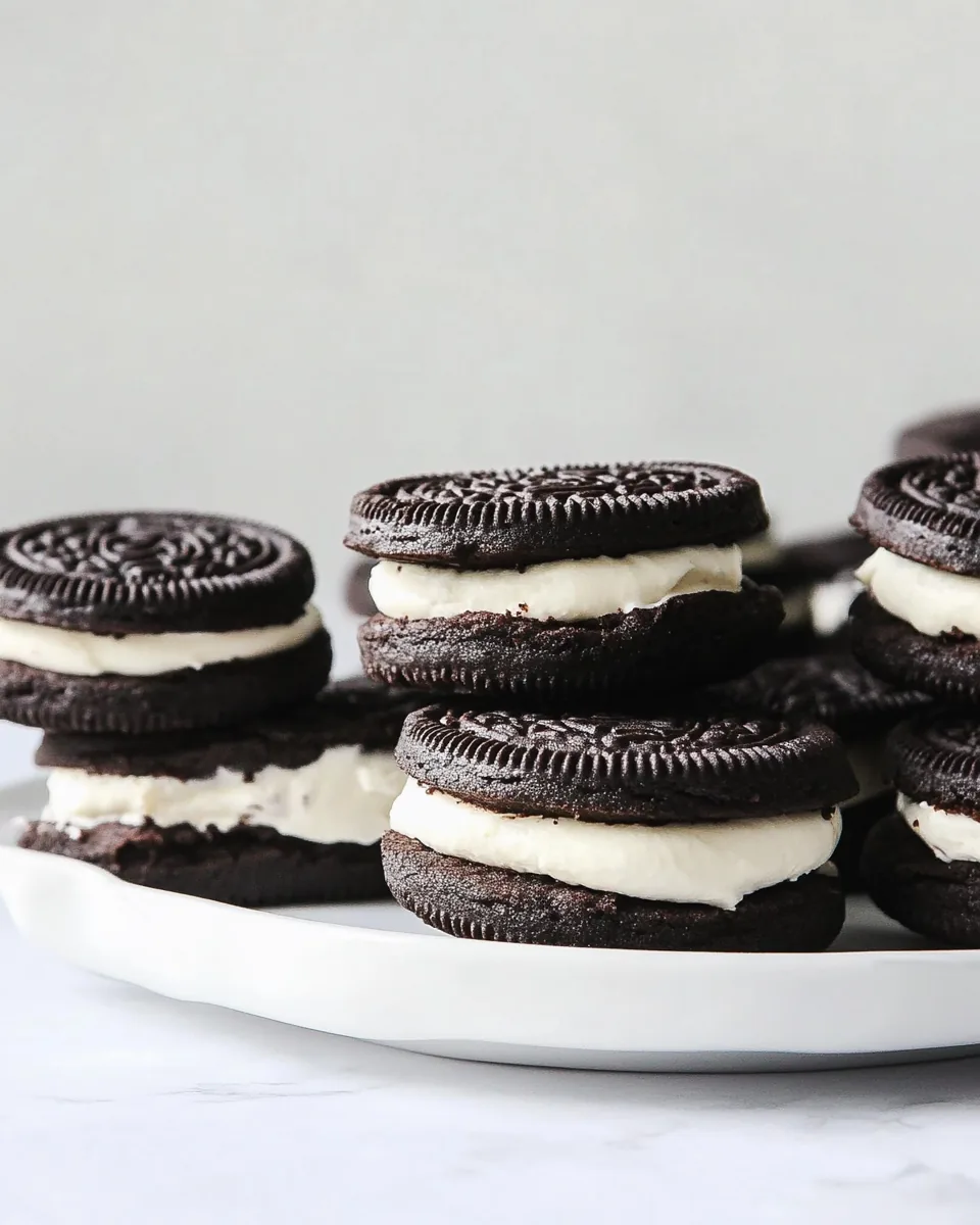 Homemade Oreo Cakesters