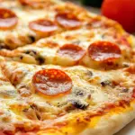 Homemade Pepperoni Pizza