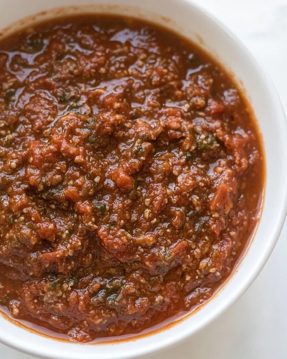 Homemade Spaghetti Sauce