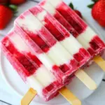 Homemade Strawberry Creamsicle