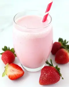 Homemade Strawberry Milk Recipe