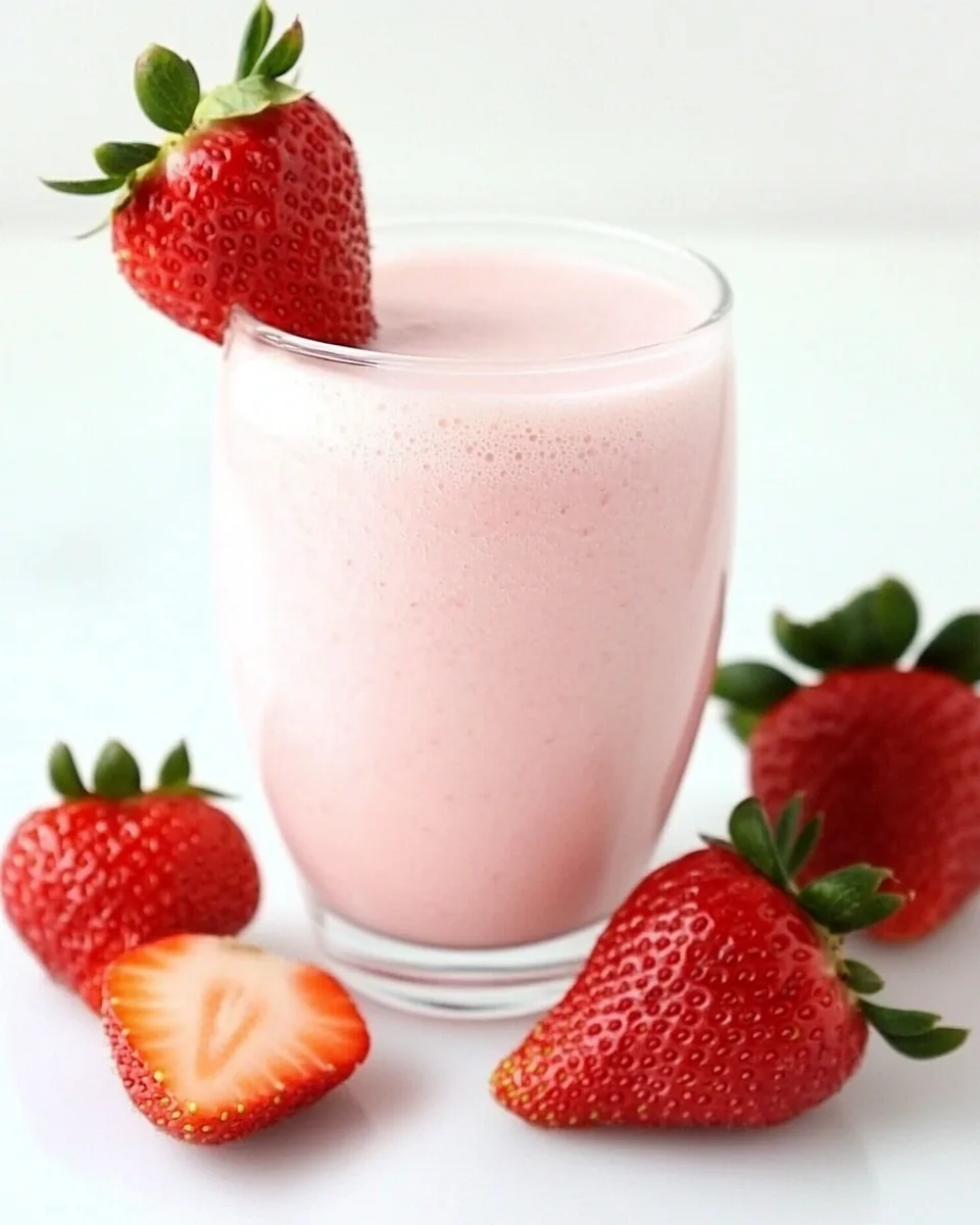 Homemade Strawberry Milk Recipe