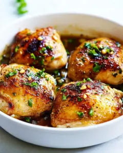 Honey Dijon Garlic Chicken