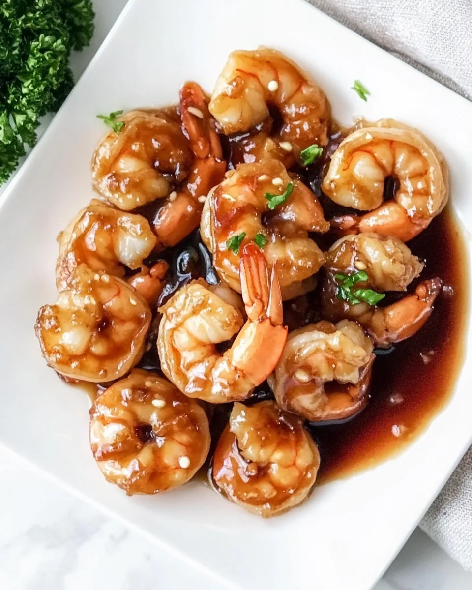 Honey Garlic Shrimp