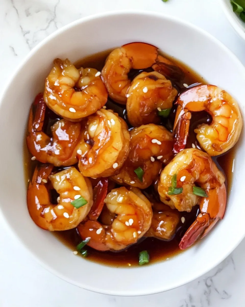Honey Garlic Shrimp
