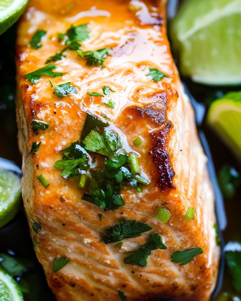 Honey Lime Salmon