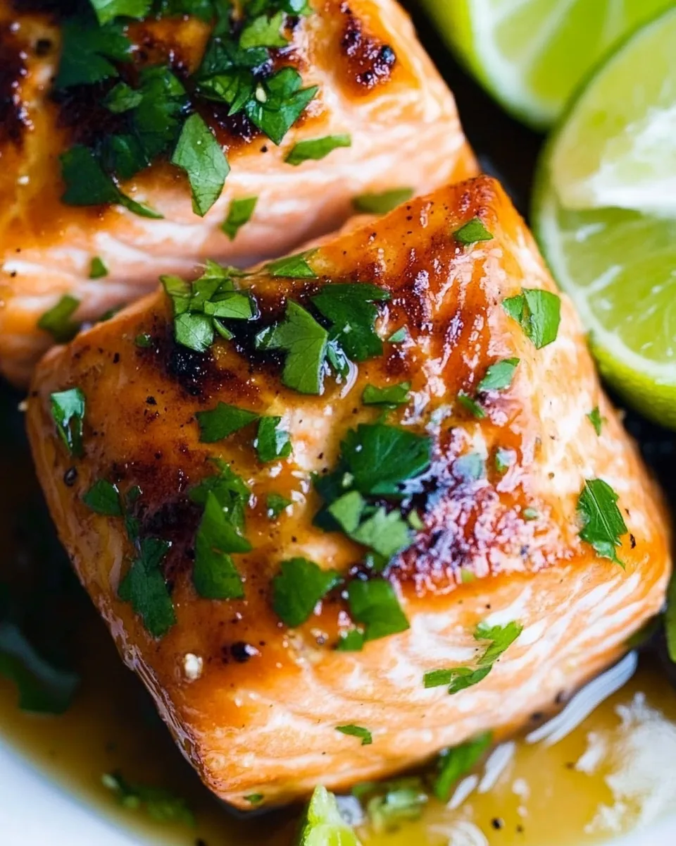 Honey Lime Salmon