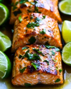 Honey Lime Salmon