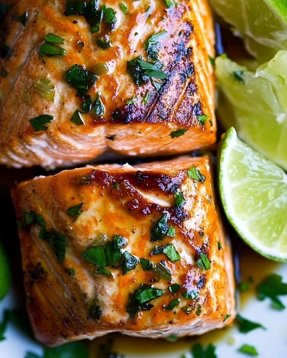 Honey Lime Salmon