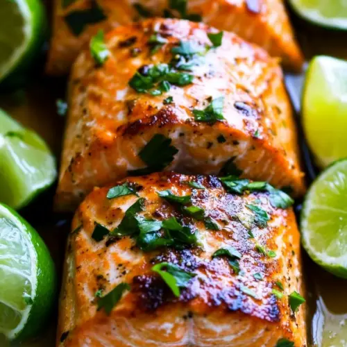 Honey Lime Salmon