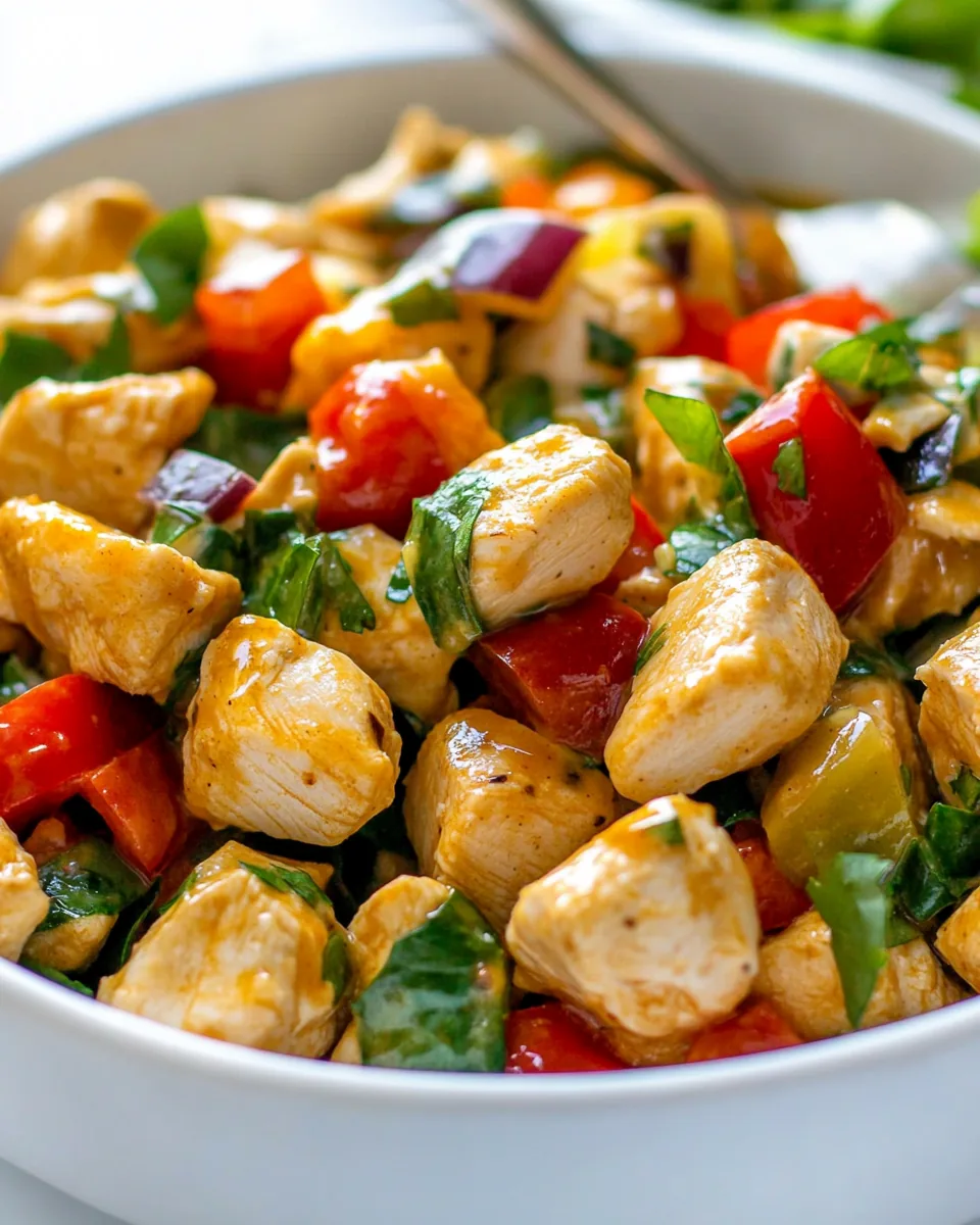 Honey Mustard Chicken Salad