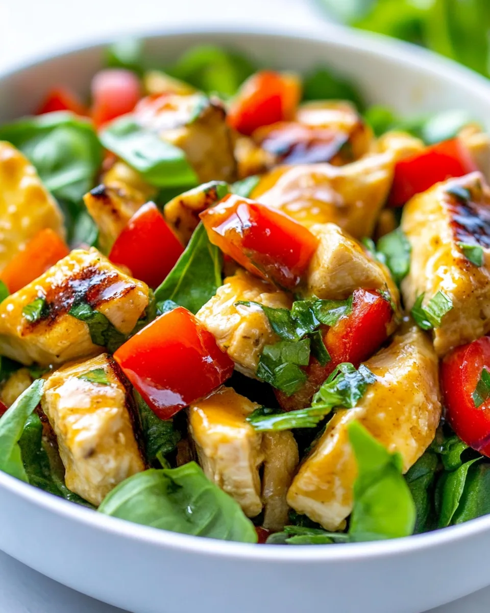 Honey Mustard Chicken Salad
