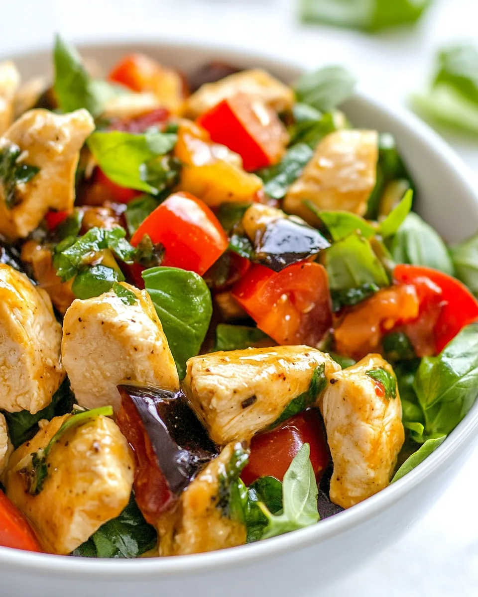 Honey Mustard Chicken Salad