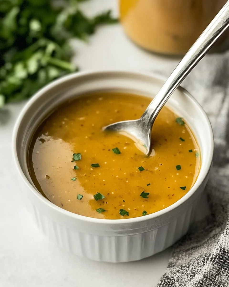 Honey Mustard Dipping Sauce