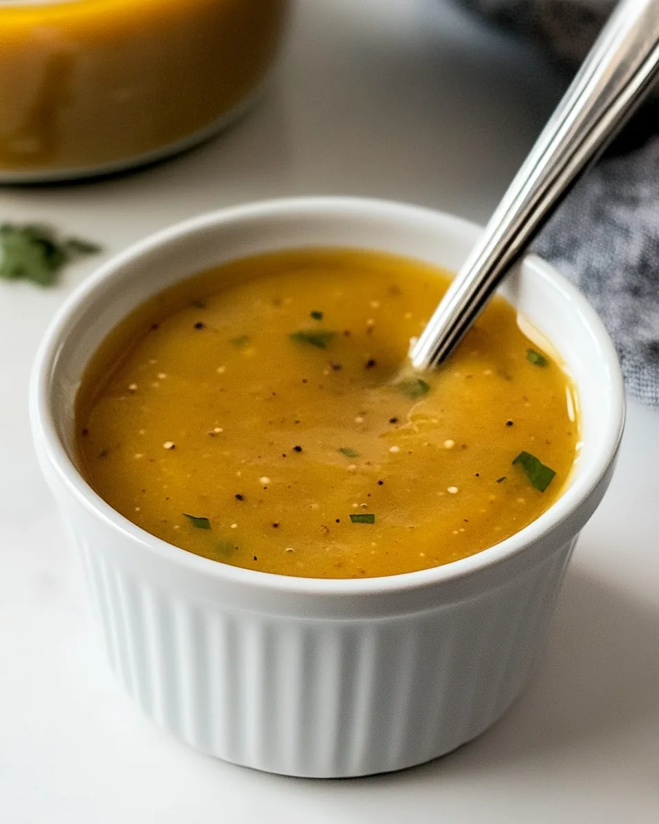 Honey Mustard Dipping Sauce