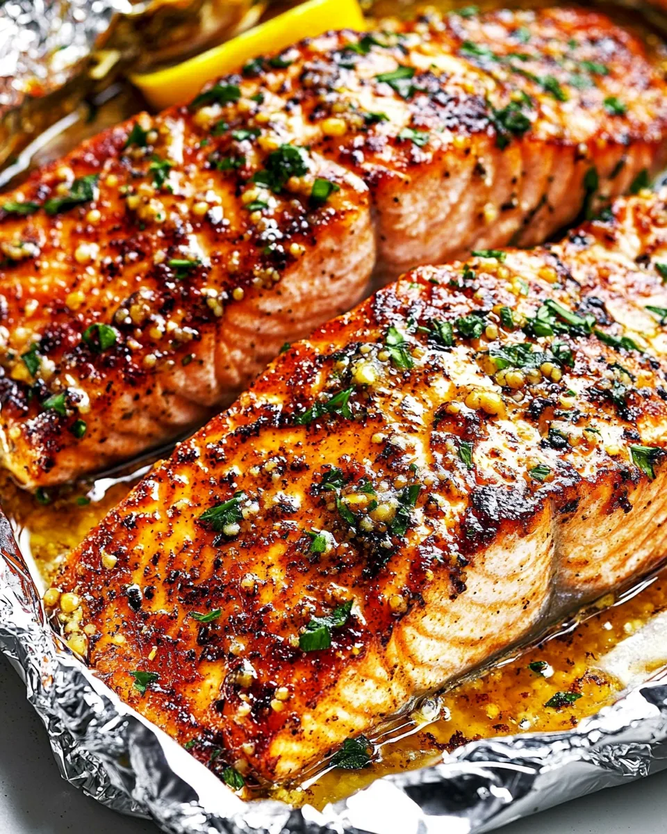 Honey Mustard Salmon