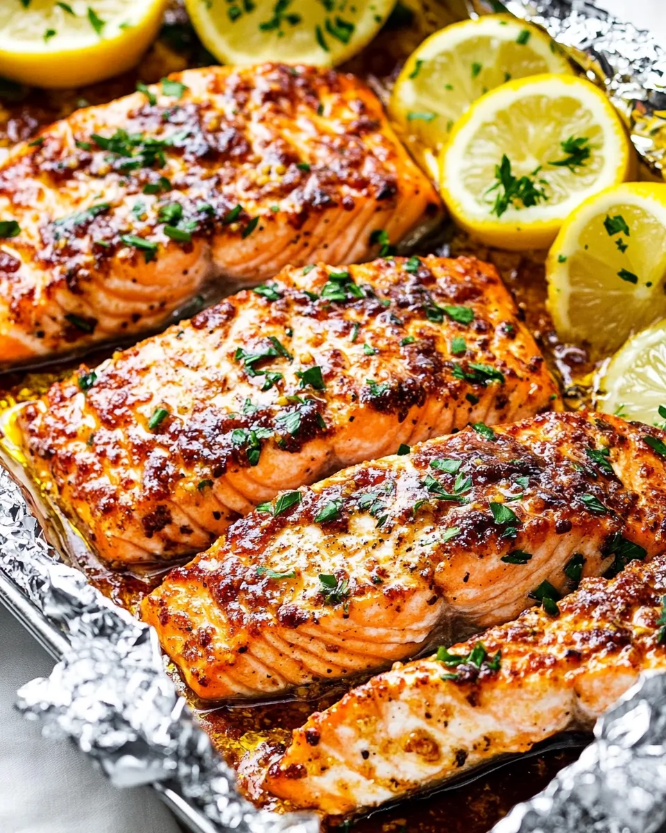 Honey Mustard Salmon