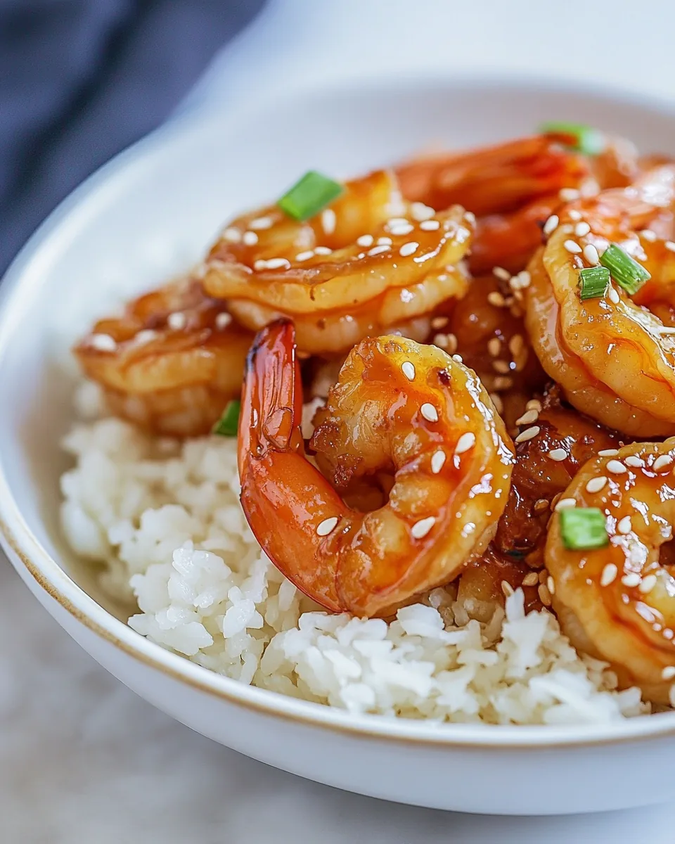 Honey Sesame Shrimp