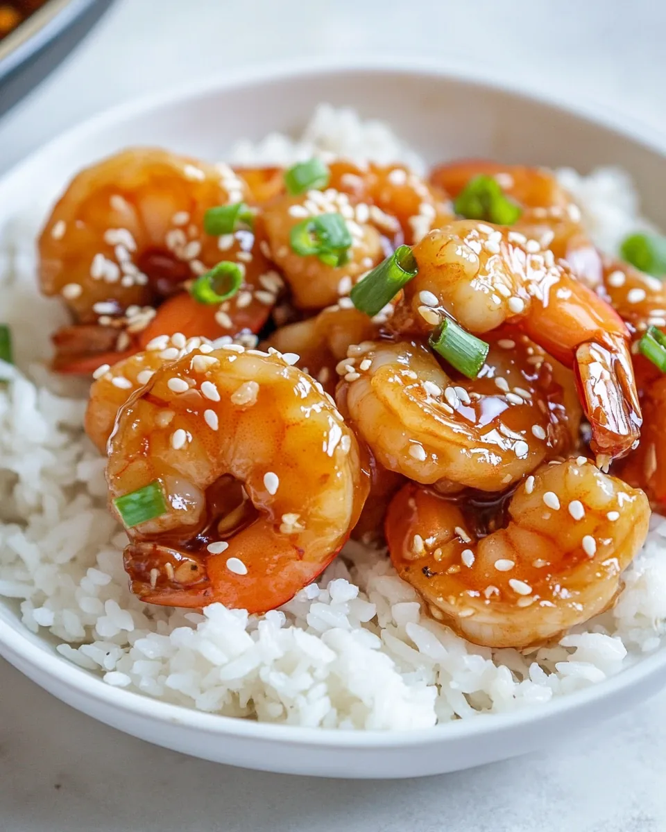 Honey Sesame Shrimp