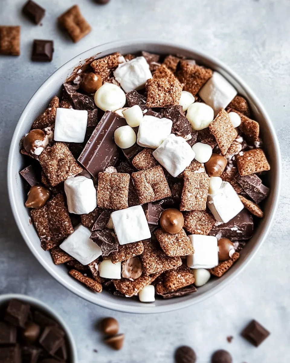 Hot Chocolate Snack Mix