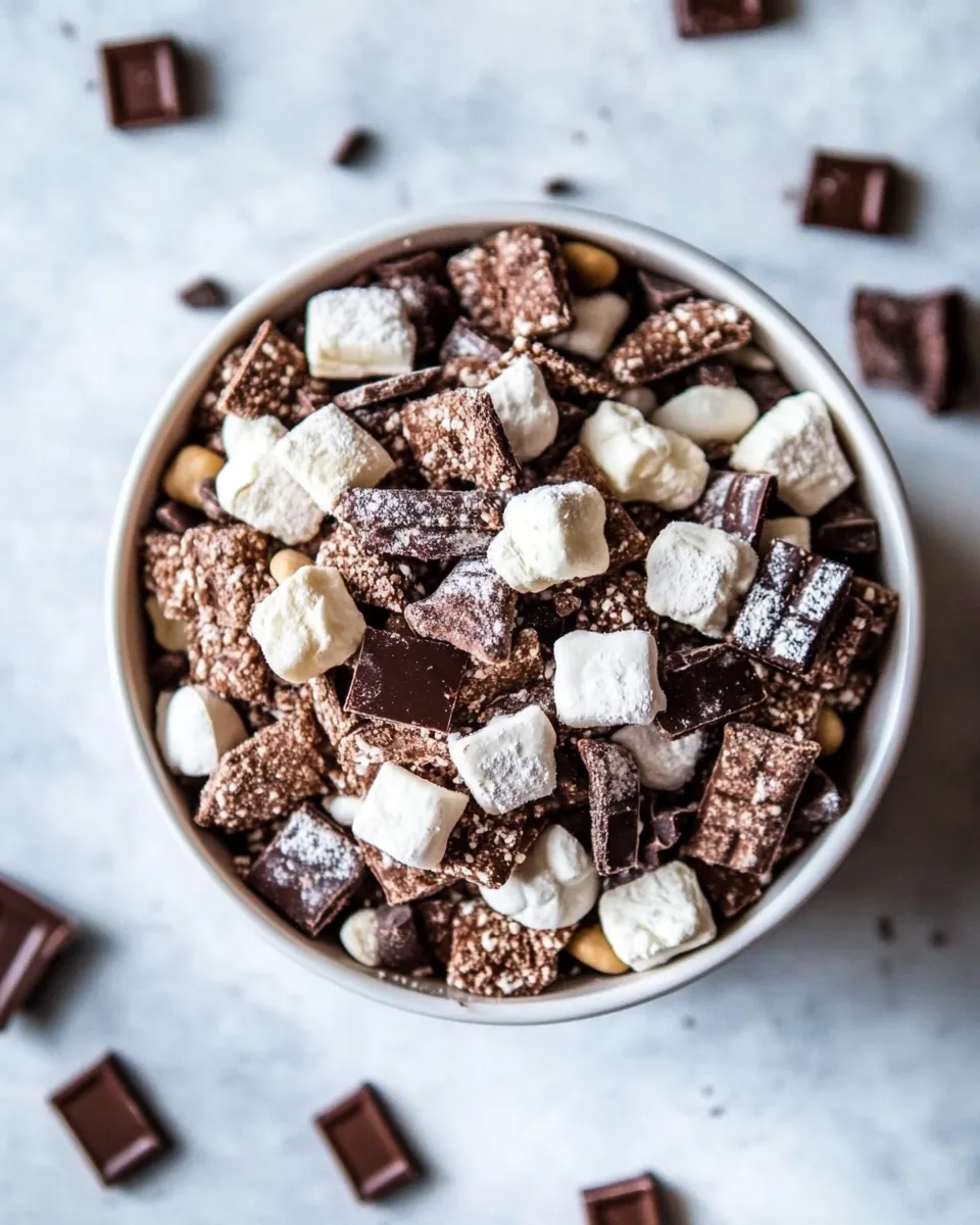 Hot Chocolate Snack Mix