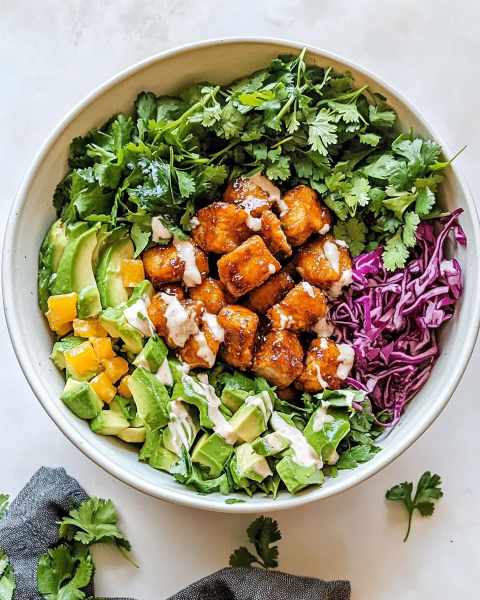 Hot Honey Chicken Bowls