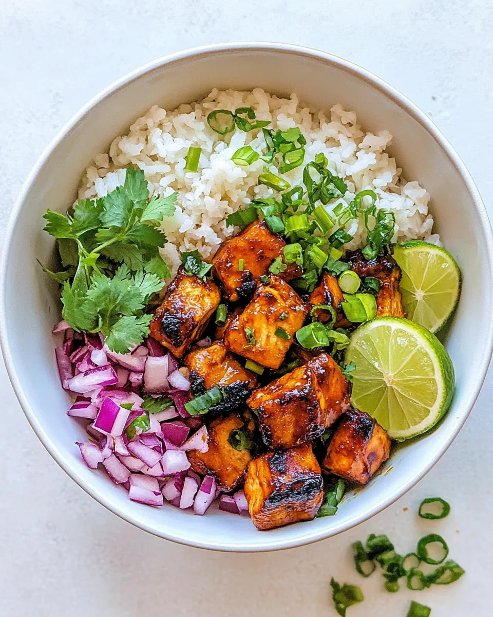 Hot Honey Chicken Bowls