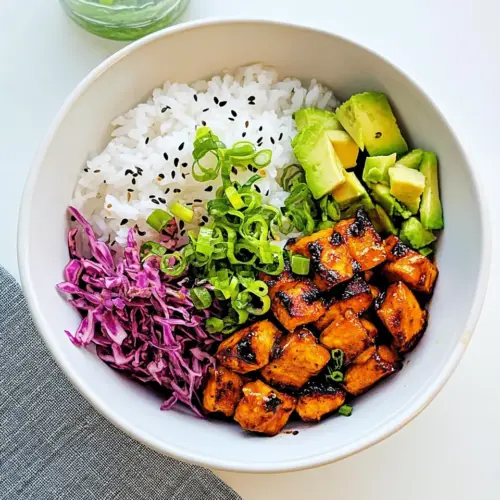 Hot Honey Chicken Bowls